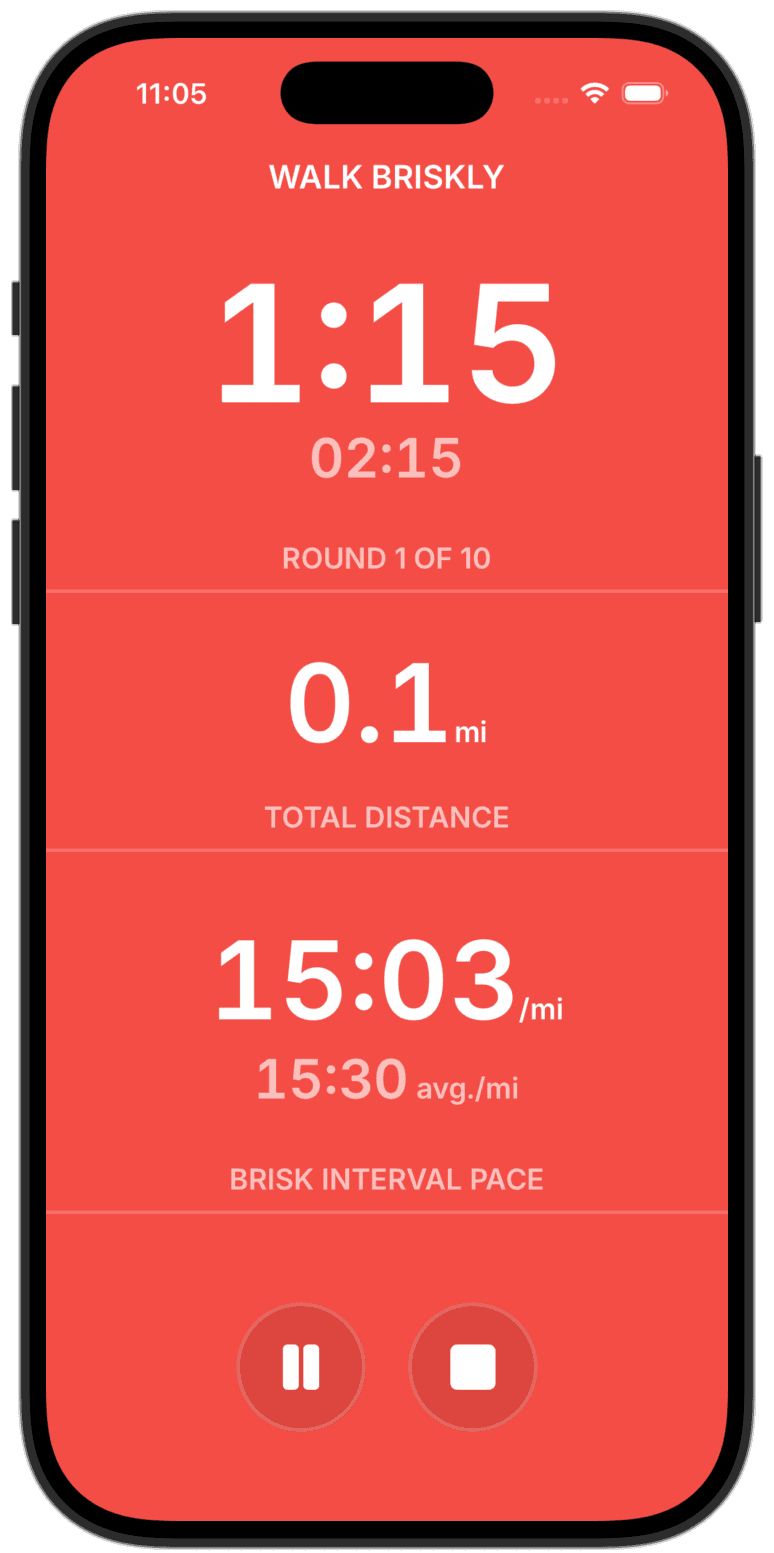 Guided intervals